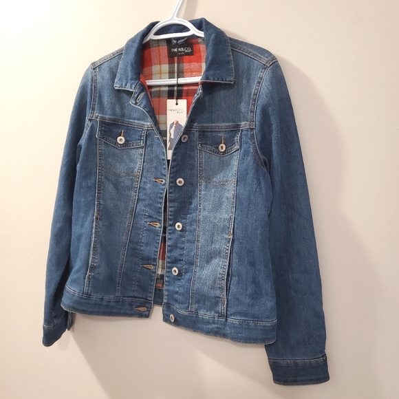Parasuco - Flannel Lined Denim Jean Jacket - Size S (NWT) - Picture 8 of 8